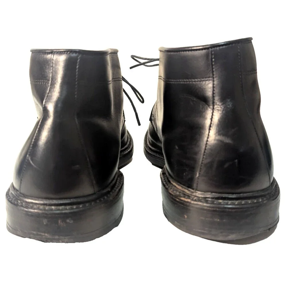 Vintage 90's Allen Edmonds Dundee Men's Chukka Boots 13B Black
